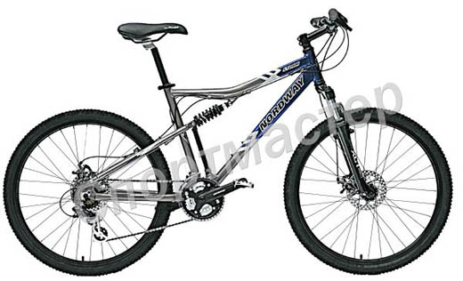 Спортмастер, Велосипед горный 26 STORM DISC синий/серый р. 16