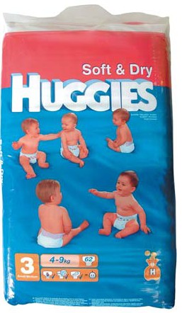 Рамстор, Huggies Soft&Dry Jumbo, детские подгузники