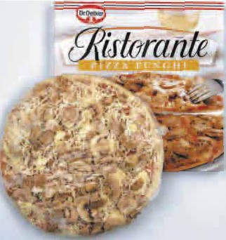Метро, Пицца RISTORANTE
с шампиньонами