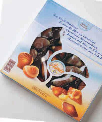 Метро, Шоколадные конфеты Морские ракушки Aimee