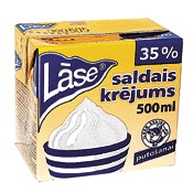 Копейка, Сливки для взбивания ЛАССЕ 35% жир.                