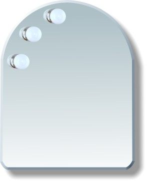 Касторама, Зеркало со светильниками (55x70 см)
