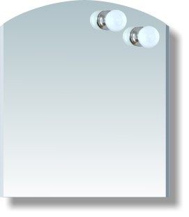 Касторама, Зеркало со светильниками (50x60 см)