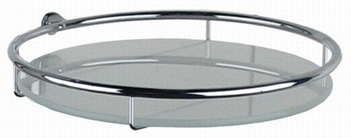 Касторама, Полка с ограничителем, диаметр 23 см (стекло)