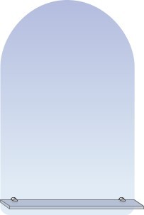 Максидом, Зеркало с полочкой (50x80 см)