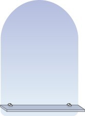 Максидом, Зеркало с полочкой (40x60 см)