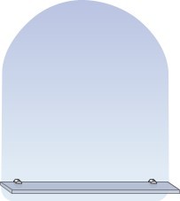 Максидом, Зеркало с полочкой (50x60 см)