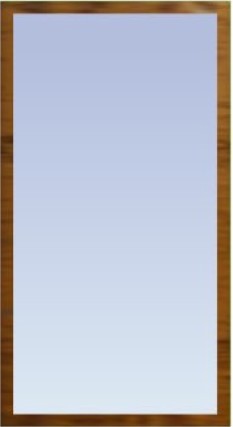 Максидом, Зеркало с багетом (70x130 см)