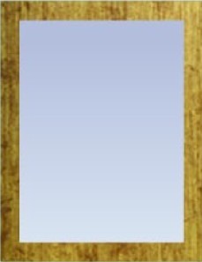 Касторама, Зеркало с багетом (74x94 см)