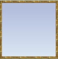 Максидом, Зеркало с багетом (67x67 см)