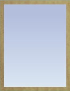 Леруа Мерлен, Зеркало с багетом (70x90 см)