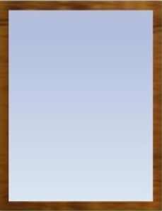 Твой Дом, Зеркало с багетом (70x90 см)