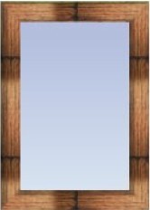Касторама, Зеркало с багетом (54x74 см)