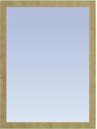 Леруа Мерлен, Зеркало с багетом (60x80 см)