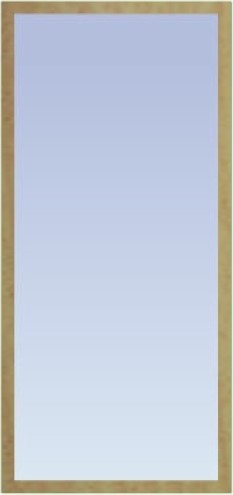Леруа Мерлен, Зеркало с багетом (70x150 см)