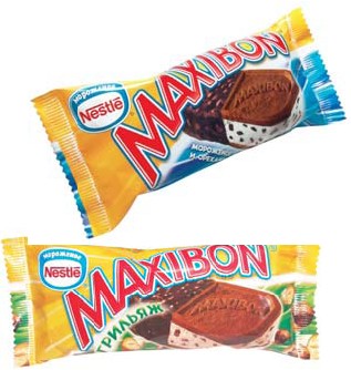 Рамстор, Nestle Maxibon, мороженое