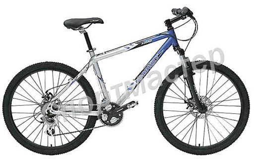 Спортмастер, Велосипед горный 26 FJORD DISC синий/свело-серый р. 16