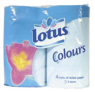 Билла, Туалетная бумага LOTUS Colours