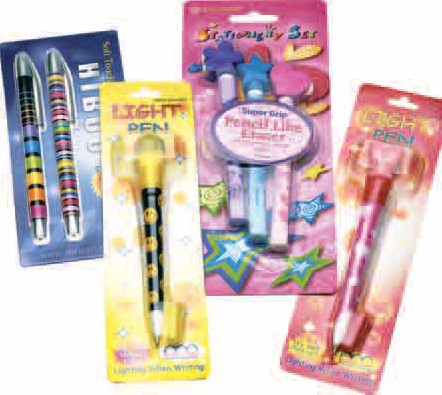 Метро, Наборы детских шариковых ручек и карандашей