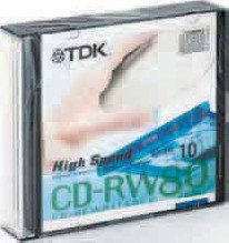 Метро, CD-RW TDK 