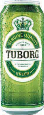 Метро, Пиво TUBORG GREEN (ж/б)