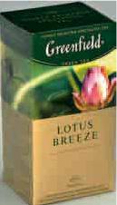 Метро, Чай GREENFIELD Lotus Breeze