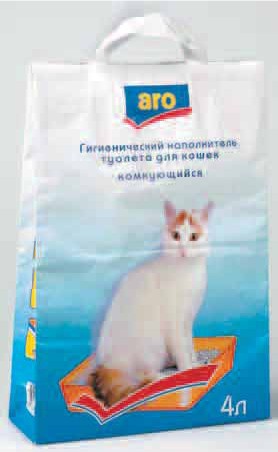 Метро, Наполнитель для кошачих туалетов ARO