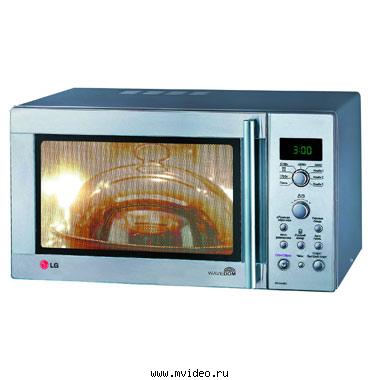 М.Видео, Микроволновая печь с грилем LG MH-6384 BLC