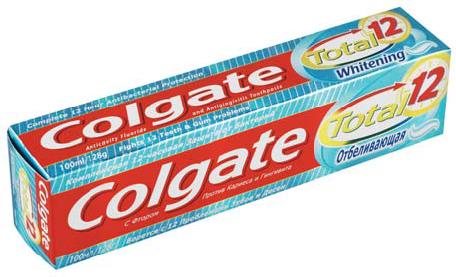 Рамстор, Colgate Total 12 Комплексное отбеливание зубная паста 