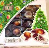 Метро, Шоколадные конфеты морские ракушки JACALI 