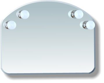 Максидом, Зеркало со светильниками (70x55 см)