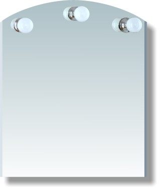 Касторама, Зеркало со светильниками (60x75 см)