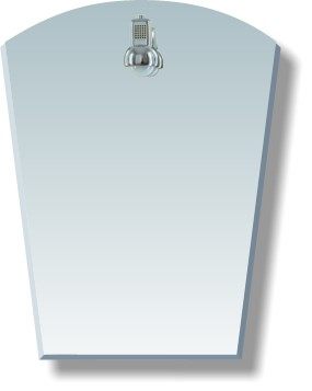 Касторама, Зеркало со светильником (40/55x70 см)