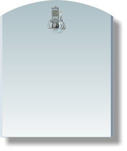Касторама, Зеркало со светильником (50x60 см)