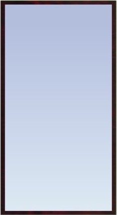 Твой Дом, Зеркало с багетом (67x127 см)