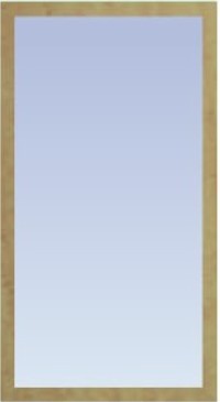 Леруа Мерлен, Зеркало с багетом (60x110 см)