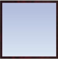 Максидом, Bauform, Зеркало с багетом (67x67 см)