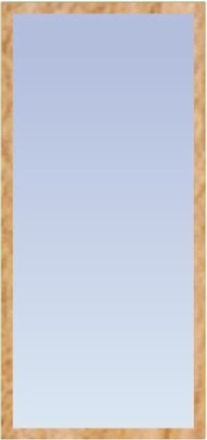 Твой Дом, Зеркало с багетом (70x150 см)