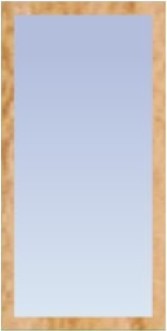 Твой Дом, Зеркало с багетом (50x100 см)